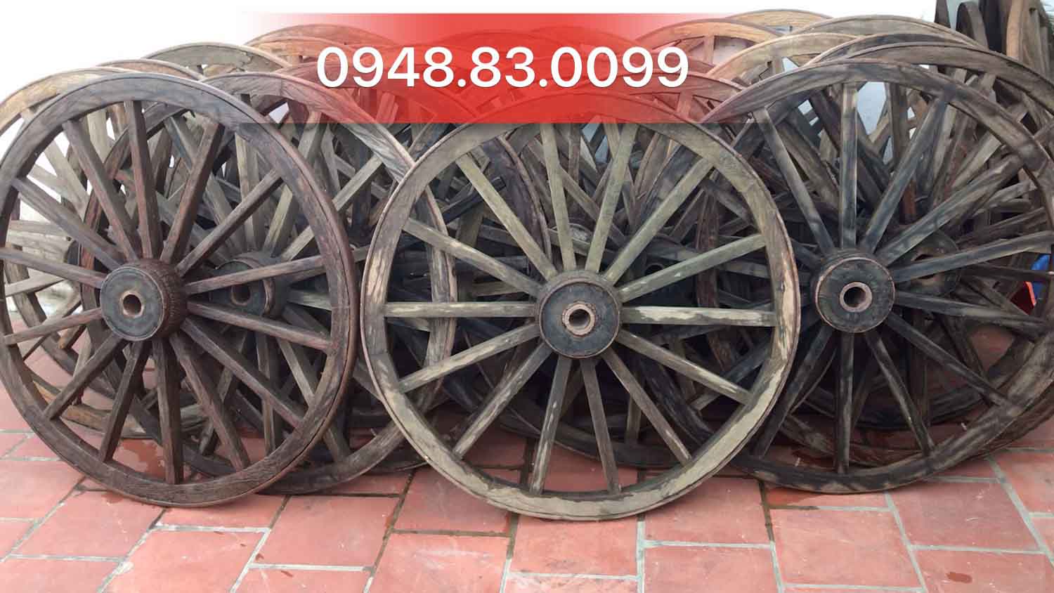 Bánh xe bò bằng gỗ Táu Bánh xe bò bằng gỗ Táu