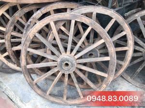 Bánh xe bò bằng gỗ Sến